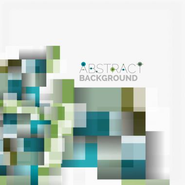 Soyut engeller şablon tasarım arka plan, beyaz, basit geometrik şekiller düz çizgiler ve dikdörtgenler