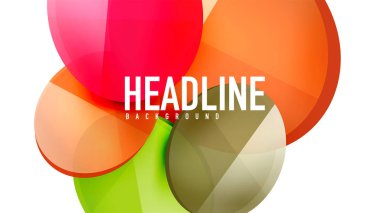 Modern geometrik sunum arka plan