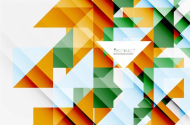 Üçgen desen tasarım arka plan