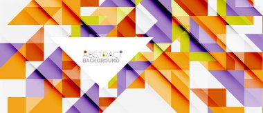 Üçgen desen tasarım arka plan