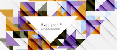 Üçgen desen tasarım arka plan