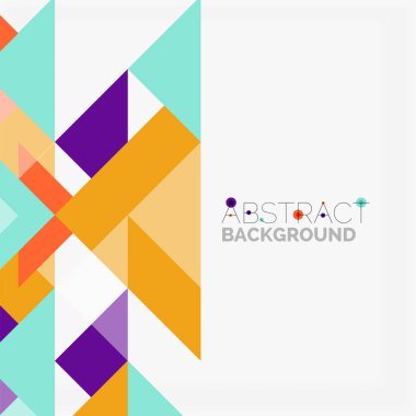 Üçgen desen tasarım arka plan