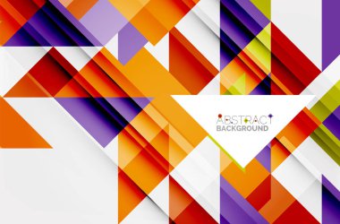 Üçgen desen tasarım arka plan