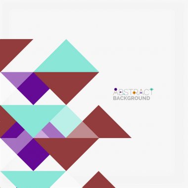 Üçgen desen tasarım arka plan