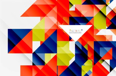 Üçgen desen tasarım arka plan