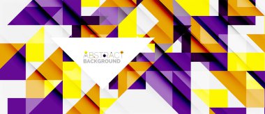 Üçgen desen tasarım arka plan