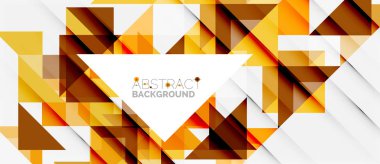 Üçgen desen tasarım arka plan