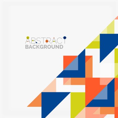 Üçgen desen tasarım arka plan