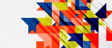 Üçgen desen tasarım arka plan