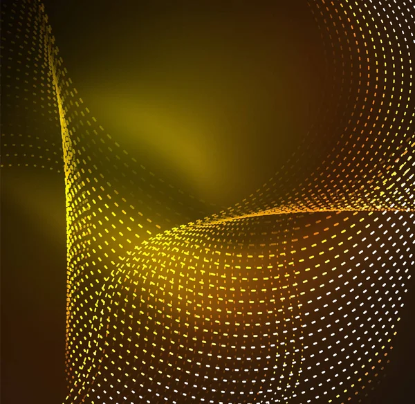 Vektör dalga parçacıklar arka plan