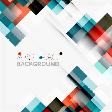 Soyut engeller şablon tasarım arka plan, beyaz, basit geometrik şekiller düz çizgiler ve dikdörtgenler