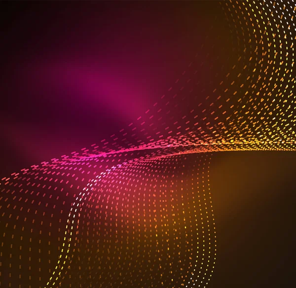 Vektör dalga parçacıklar arka plan