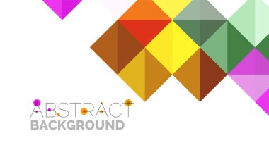 Modern geometrik sunum arka plan