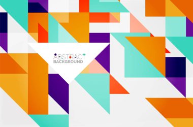 Üçgen desen tasarım arka plan