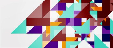 Üçgen desen tasarım arka plan