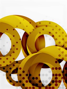 Daire arka plan tasarımı