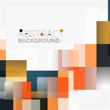 Soyut engeller şablon tasarım arka plan, beyaz, basit geometrik şekiller düz çizgiler ve dikdörtgenler