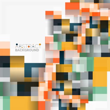 Soyut engeller şablon tasarım arka plan, beyaz, basit geometrik şekiller düz çizgiler ve dikdörtgenler