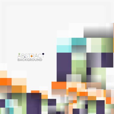 Soyut engeller şablon tasarım arka plan, beyaz, basit geometrik şekiller düz çizgiler ve dikdörtgenler