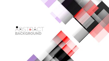 İş tanıtımı geometrik şablonu