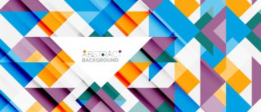 Üçgen desen tasarım arka plan