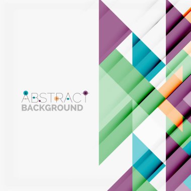 Üçgen desen tasarım arka plan