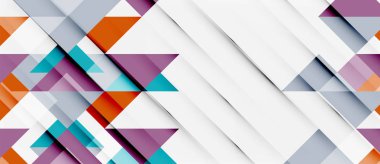 Üçgen desen tasarım arka plan