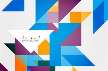 Üçgen desen tasarım arka plan