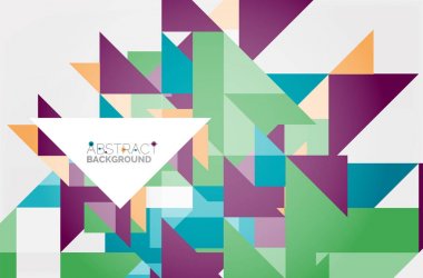 Üçgen desen tasarım arka plan