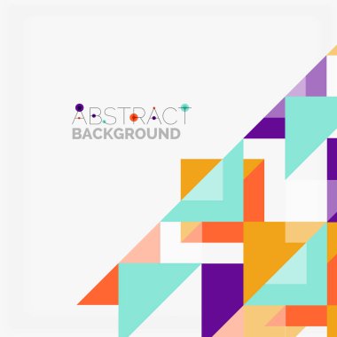 Üçgen desen tasarım arka plan