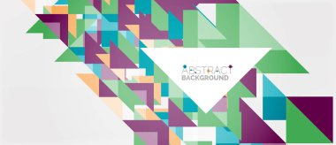 Üçgen desen tasarım arka plan