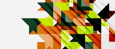 Üçgen desen tasarım arka plan