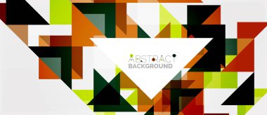 Üçgen desen tasarım arka plan