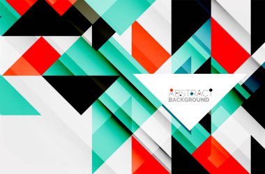 Üçgen desen tasarım arka plan