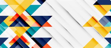 Üçgen desen tasarım arka plan