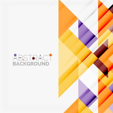 Üçgen desen tasarım arka plan