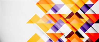 Üçgen desen tasarım arka plan