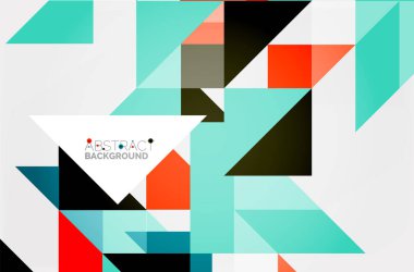 Üçgen desen tasarım arka plan