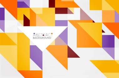 Üçgen desen tasarım arka plan