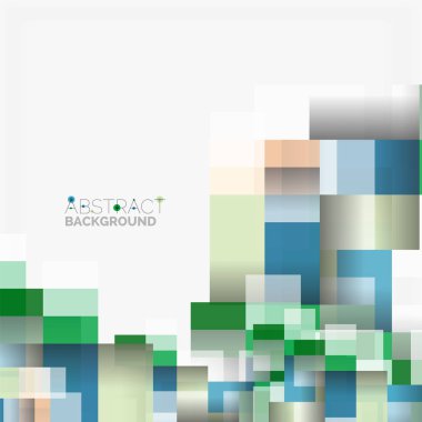 Soyut engeller şablon tasarım arka plan, beyaz, basit geometrik şekiller düz çizgiler ve dikdörtgenler