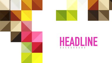 Modern geometrik sunum arka plan