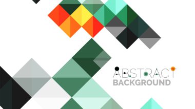 Modern geometrik sunum arka plan