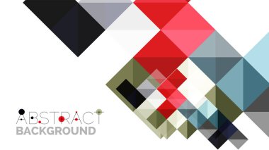 Modern geometrik sunum arka plan