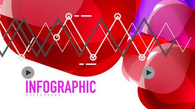 Modern geometrik sunum arka plan