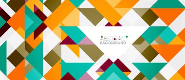 Üçgen desen tasarım arka plan