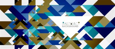 Üçgen desen tasarım arka plan