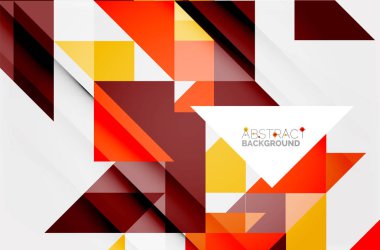 Üçgen desen tasarım arka plan