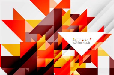 Üçgen desen tasarım arka plan