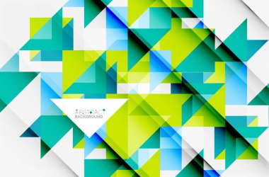 Üçgen desen tasarım arka plan