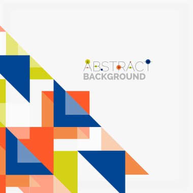 Üçgen desen tasarım arka plan